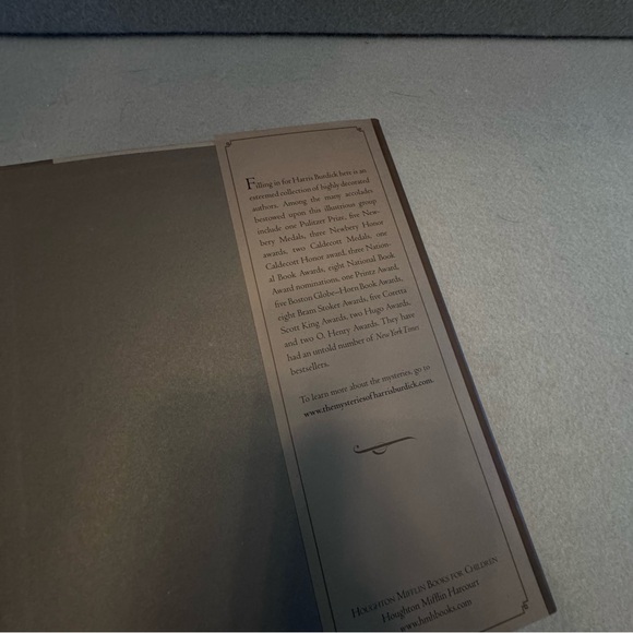 Hardcover The Chronicles of Harris Burdick 14 tales by Chris Van Allsburg - Picture 7 of 12